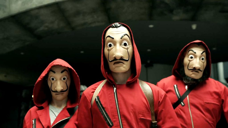 La casa de papel estrena su tercera temporada.